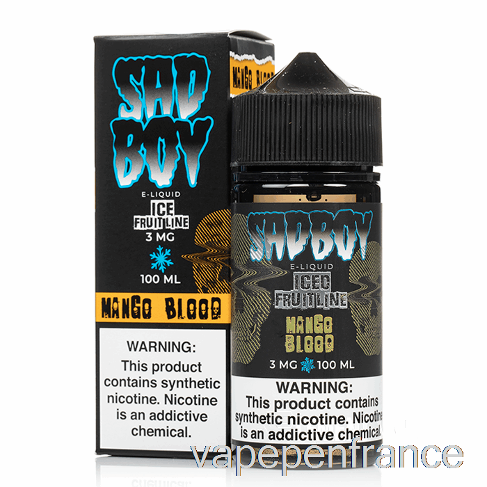 Sang De Mangue Glacée - Sadboy - Stylo Vape 100 Ml 0 Mg